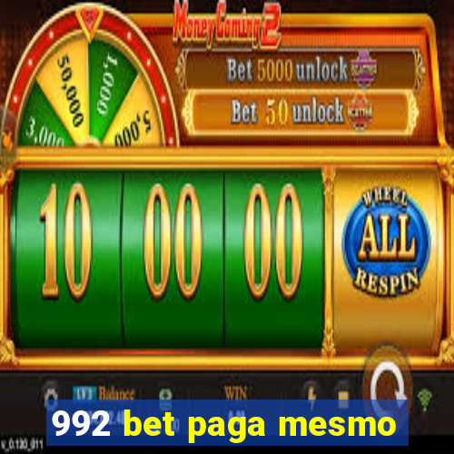 992 bet paga mesmo